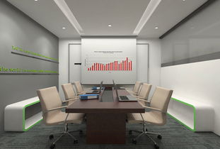 餐飲管理公司辦公室裝修設(shè)計(jì)案例效果圖