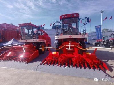 中機美諾攜9335、9360高效智能型青貯產(chǎn)品亮相2022新疆農(nóng)博會，引領(lǐng)畜牧飼料機械化新篇章